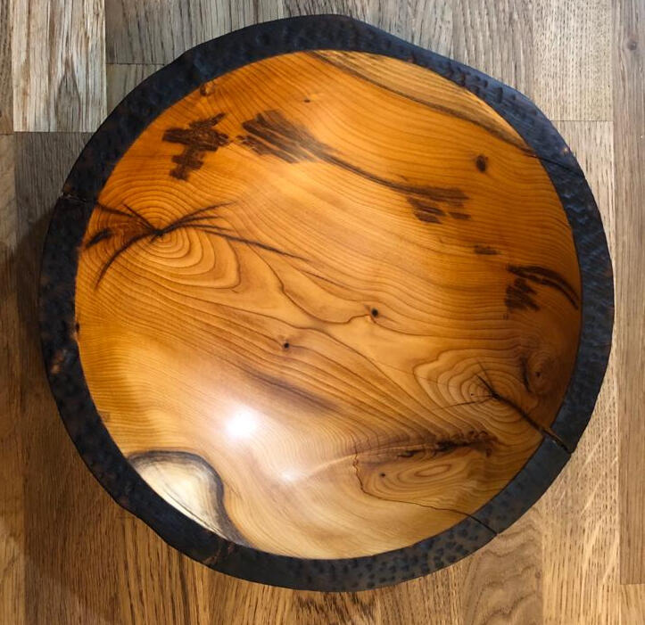 Yew Rustic Bowl 2023